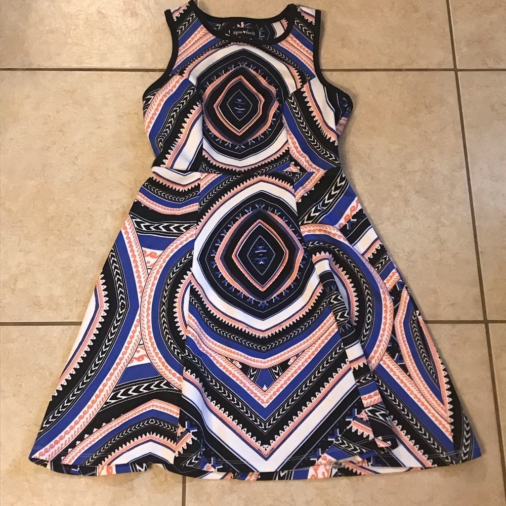 Colorful Patterned Dress